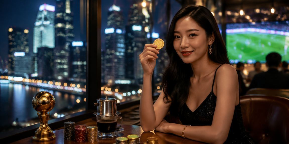 Người hâm mộ tại Hà Nội xem tỷ lệ kèo bóng đá trong quán cà phê