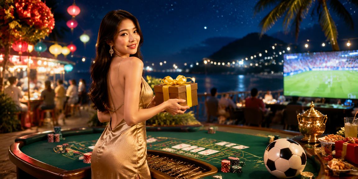 Không khí chợ đêm Phú Quốc gợi nhịp đọc baccarat và live casino